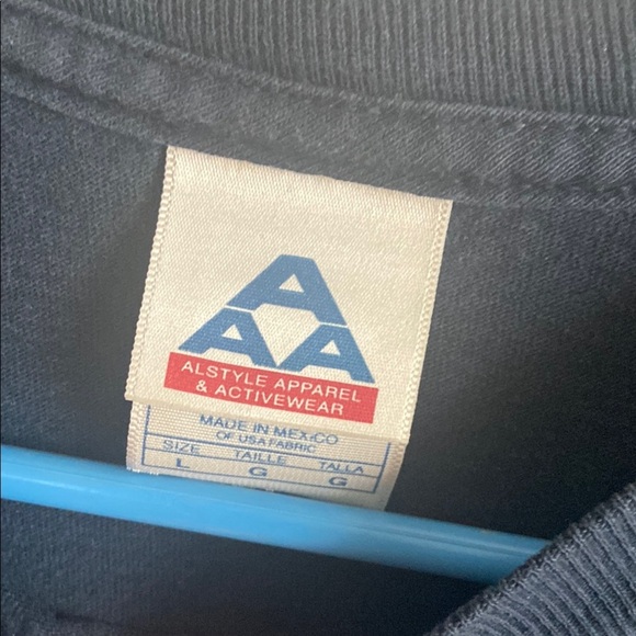 Navy Blue Short Sleeve Tee - Picture 3 of 4